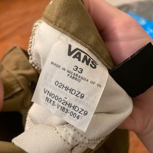 Men’s Vans Khaki pants